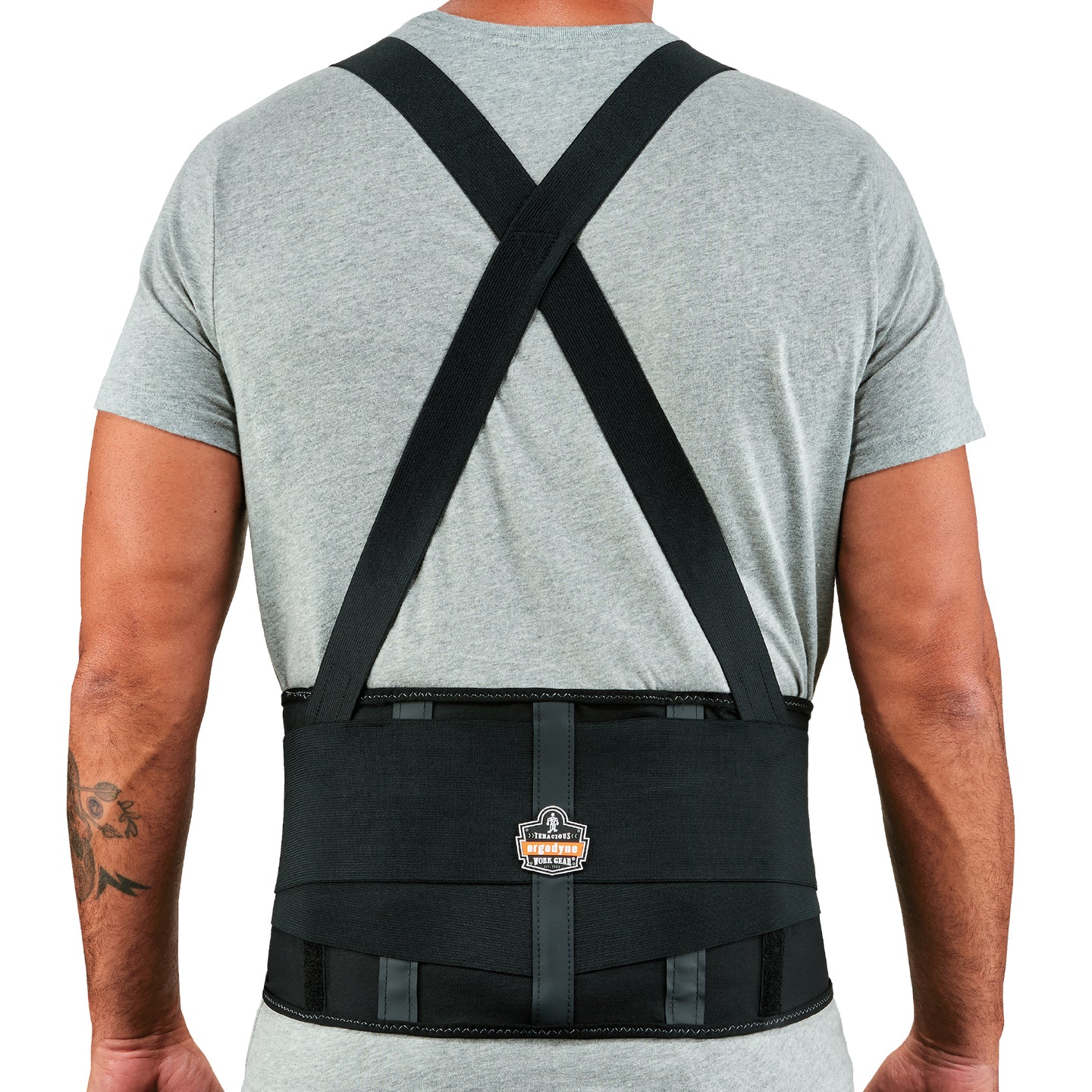 Ergodyne ProFlex 1100SF 280D Spandex Back Support Brace with Sticky Fingers™