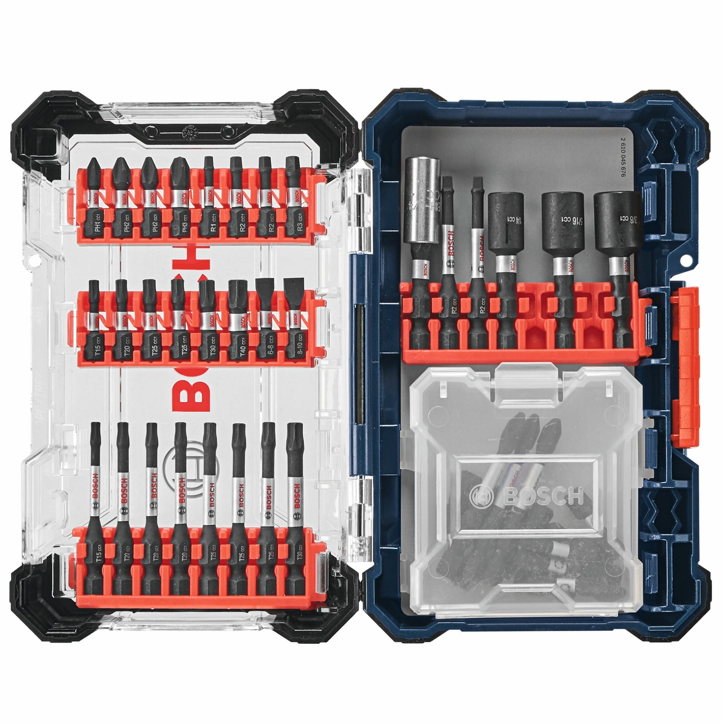 45 pc. Driven Impact Screwdriving Custom Case Set