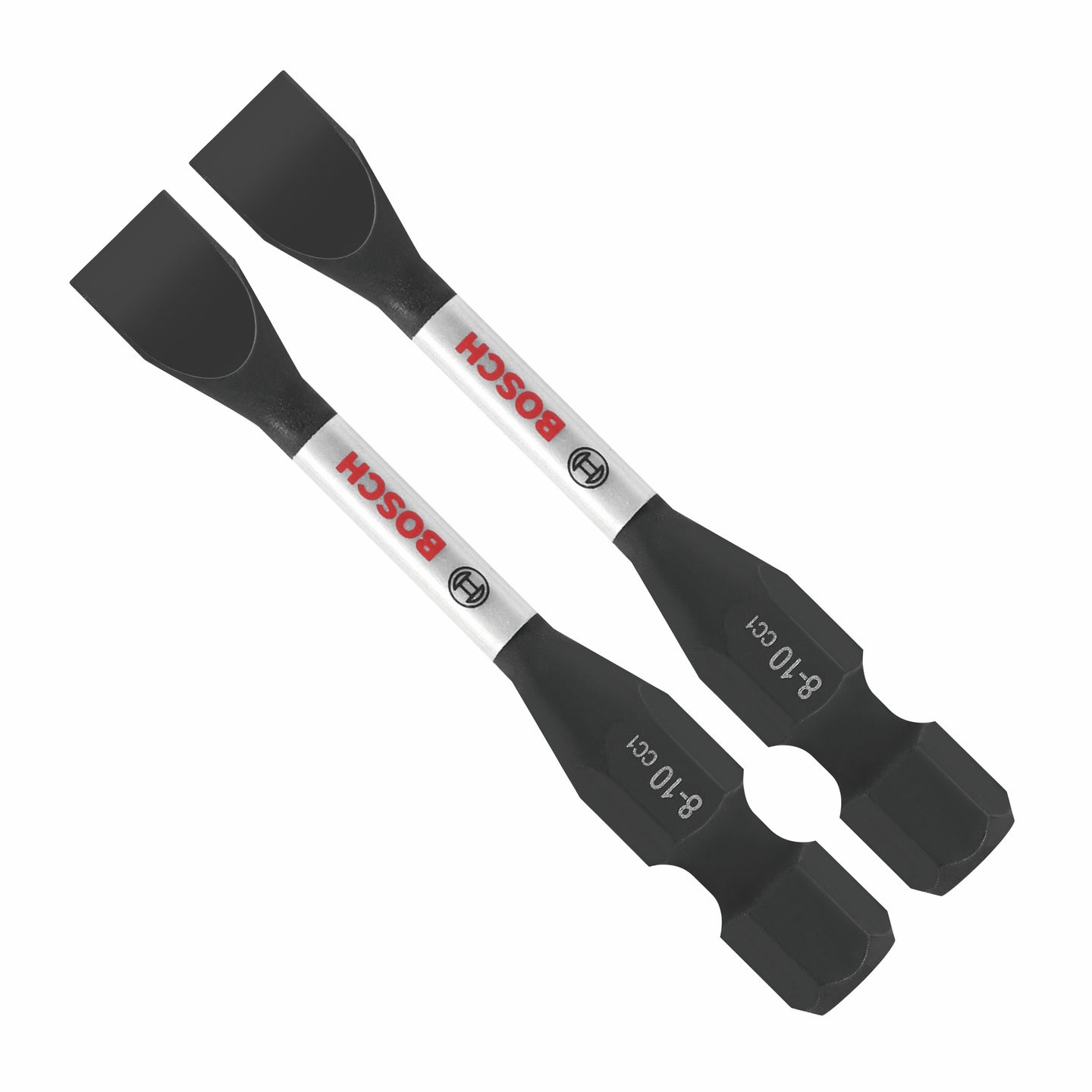 2 pc. Driven 2 In. Impact Slotted #8-10 Power Bits
