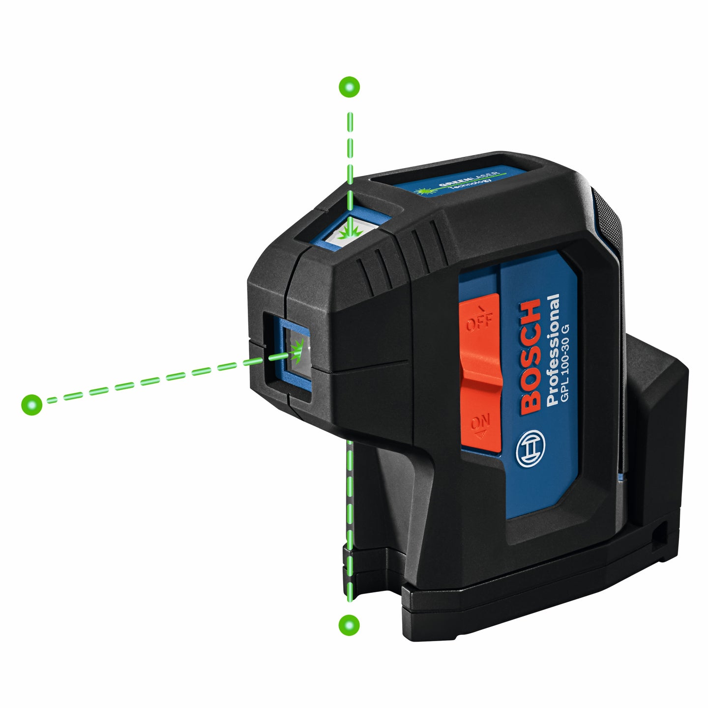 Green-Beam Three-Point Self-Leveling Alignment Laser