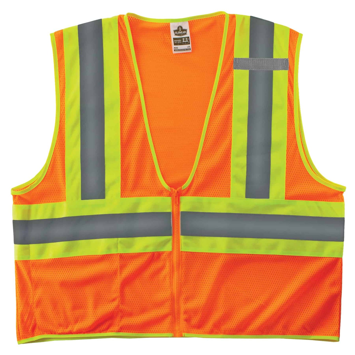 Ergodyne GloWear 8229Z Two-Tone Hi-Vis Safety Vest - Type R, Class 2, Zipper