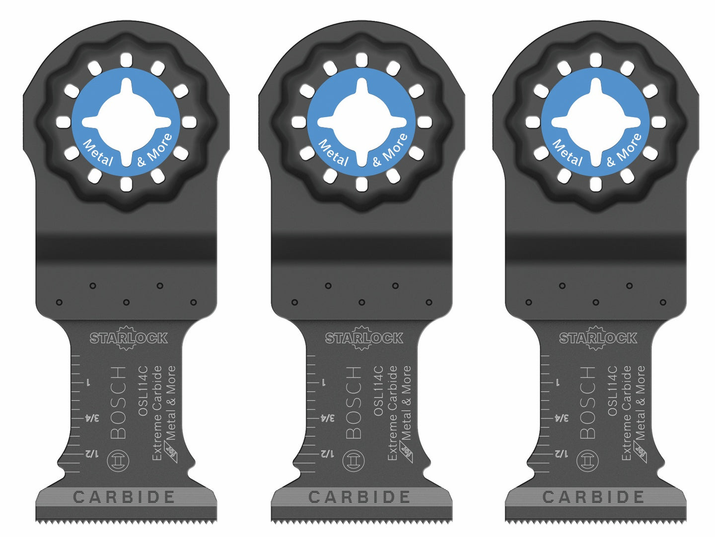 1-1/4 In. Starlock® Oscillating Multi Tool Carbide Plunge Cut Blade 3 Pk.