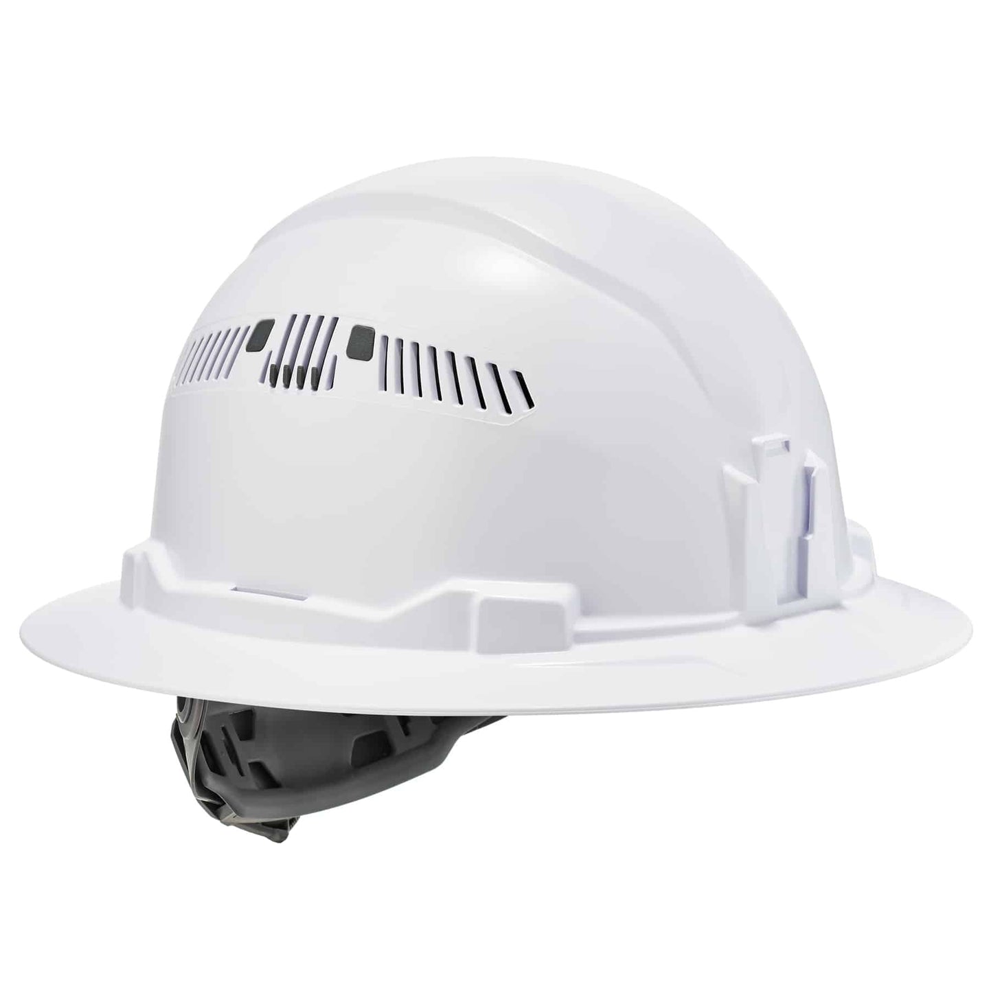 Ergodyne Skullerz 8973 Premium Full Brim Hard Hat with Adjustable Venting - Type 1, Class C