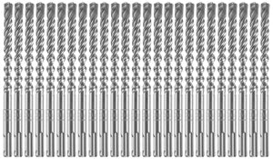 25 pc. 3/8 In. x 4 In. x 6 In. SDS-plus® Bulldog™ Xtreme Carbide Rotary Hammer Drill Bits