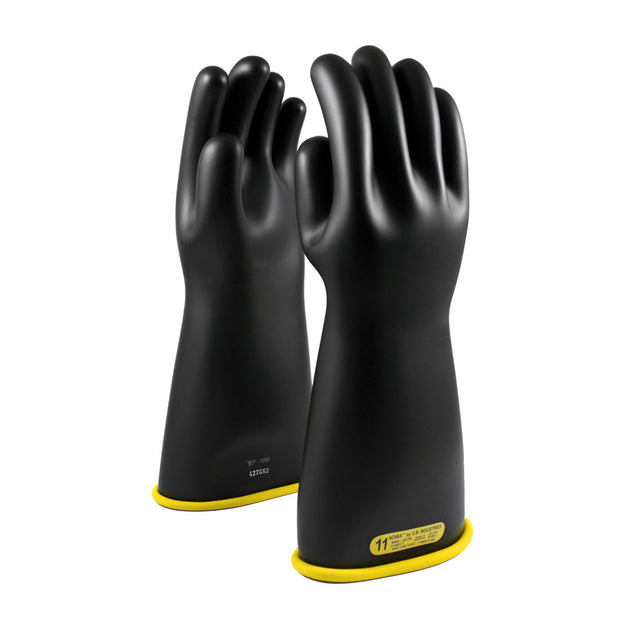 NOVAX® Class 2 Rubber Insulating Glove with Straight Cuff - 16"