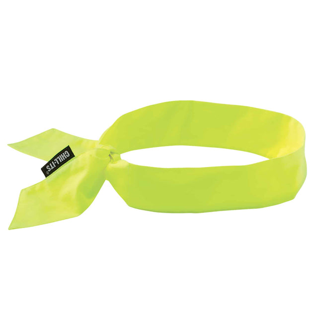 Ergodyne Chill-Its 6700 Cooling Headband - Polymers, Tie Closure
