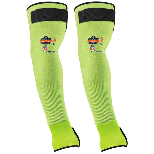 Ergodyne ProFlex 7941-PR Cut-Resistant Protective Arm Sleeves - ANSI/ISEA 105-2016 A4, EN 388: 3X4XD, 13g, Moisture-Wicking