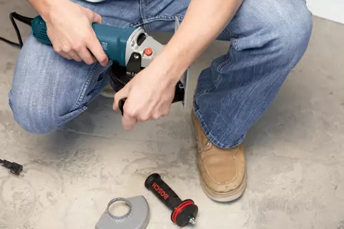 Bosch 18DC-5E in use