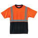 Ergodyne GloWear 8289BK Hi-Vis T-Shirt - Type R, Class 2, Black Front