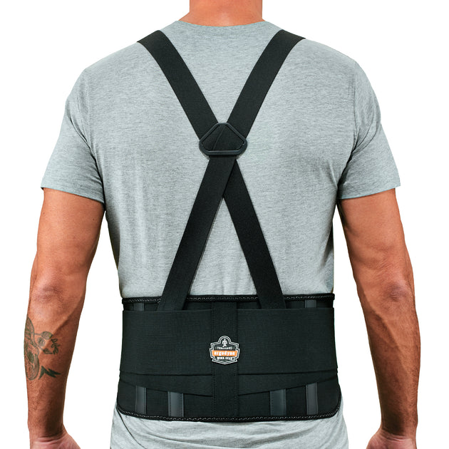 Ergodyne ProFlex 1625 Elastic Back Support Brace - Contoured 7.5" Back