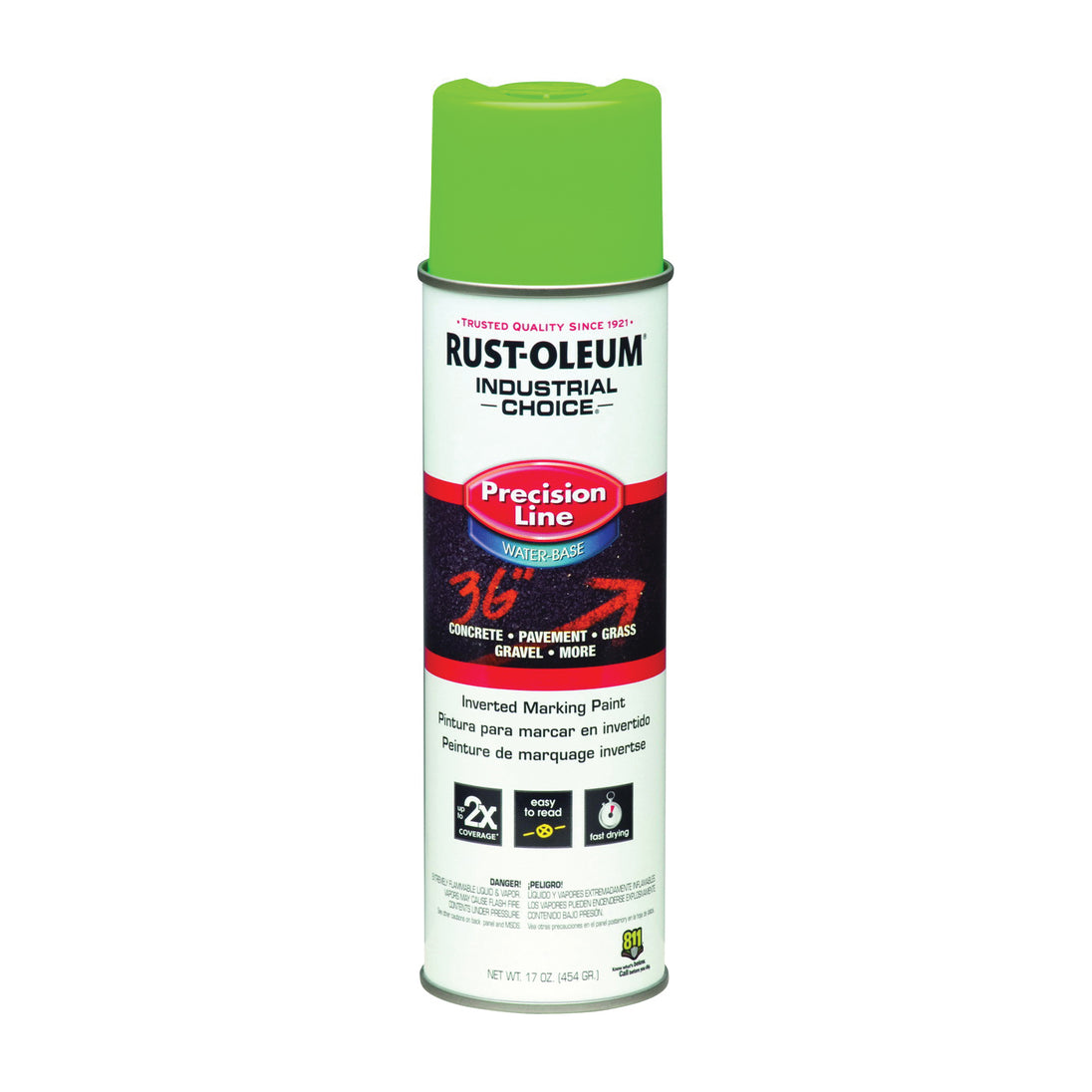 Rust-Oleum 203032 Fluorescent Green Marking Paint