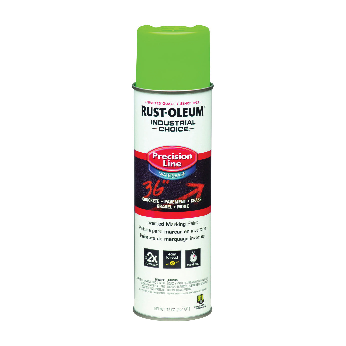 Rust-Oleum 203032 Fluorescent Green Marking Paint