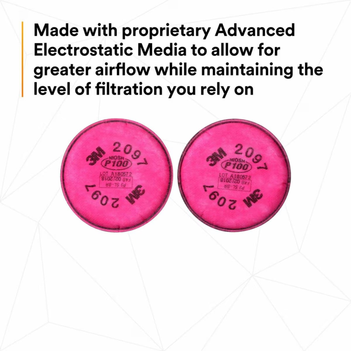 3M 2097 greater airflow