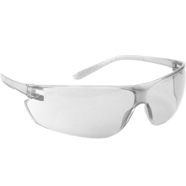 Zenon Ultra-Lyte™ Rimless Safety Glasses with Clear Temple, Clear Lens and Anti-Scratch / Anti-Fog Coating