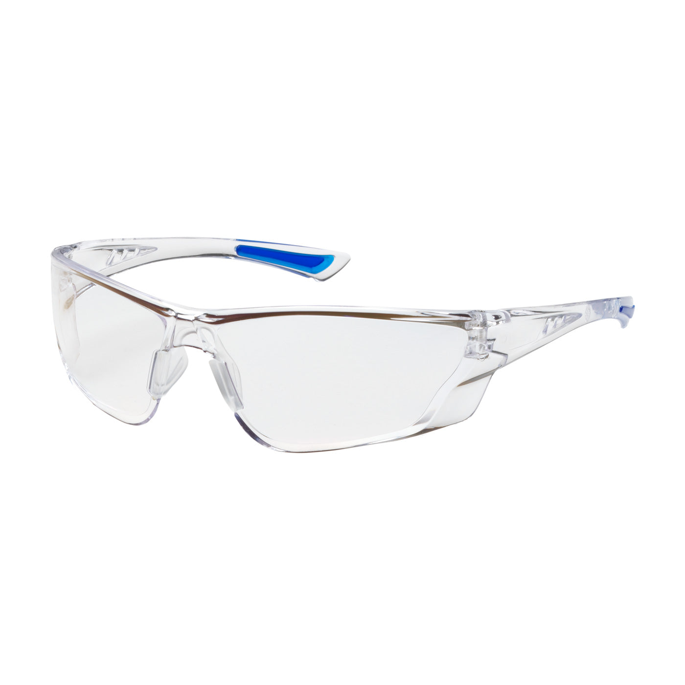 Recon™ Rimless Safety Glasses with Clear Temple, Clear Lens and Anti-Scratch / FogLess® 3Sixty™ Coating