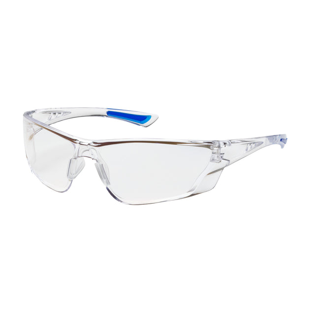 Recon™ Rimless Safety Glasses with Clear Temple, Clear Lens and Anti-Scratch / FogLess® 3Sixty™ Coating