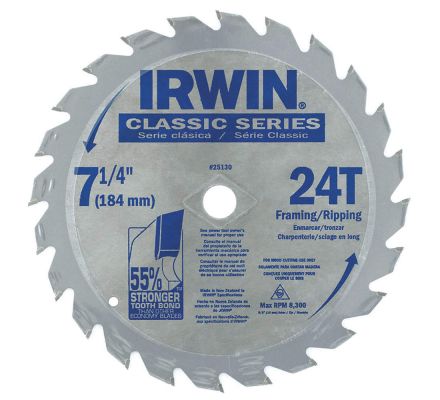 Irwin 25130 Circular Saw Blade