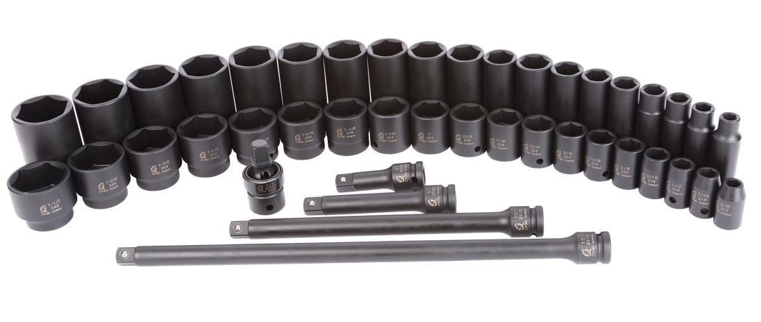 Sunex 2568 43 Piece Impact Socket Kit
