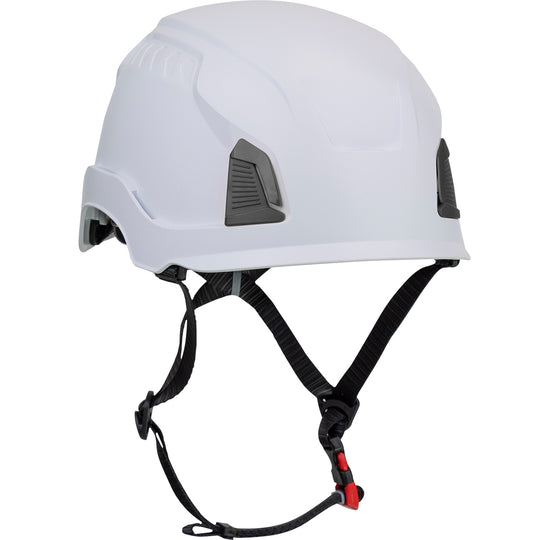 Traverse™ Industrial Climbing Helmet with Mips® Brain Protection System for Industrial Safety Helmets, ABS Shell, EPS Foam Impact Liner, HDPE Suspension, Wheel Ratchet Adjustment and 4-Point Chin Strap