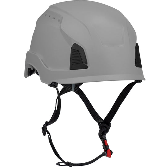 Traverse™ Vented, Industrial Climbing Helmet with Mips® Brain Protection System for Industrial Safety Helmets, ABS Shell, EPS Foam Impact Liner, HDPE Suspension, Wheel Ratchet Adjustment and 4-Point Chin Strap
