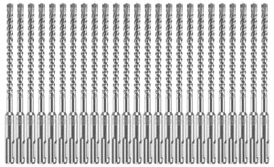 25 pc. 1/4 In. x 4 In. x 6 In. SDS-plus® Bulldog™ Xtreme Carbide Rotary Hammer Drill Bits