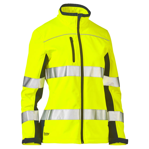 Bisley® ANSI Type R Class 2 Women's Contoured Softshell Jacket