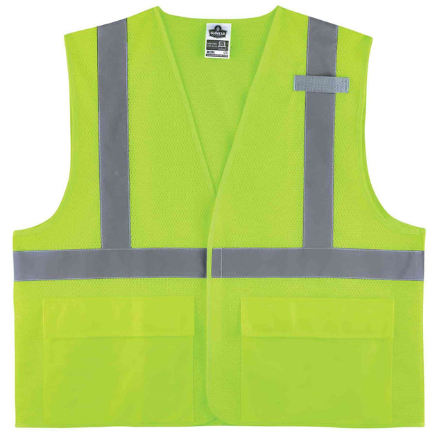 Ergodyne GloWear 8220HL Hi-Vis Safety Vest - Type R, Class 2, Hook & Loop
