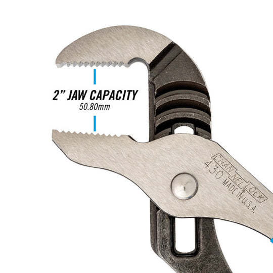 Channellock 430-BULK 2" jaw capacity