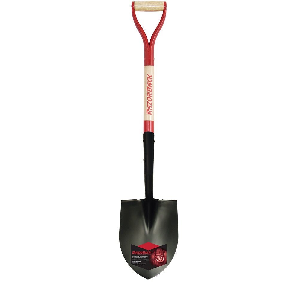Razor-Back Round Point Shovel