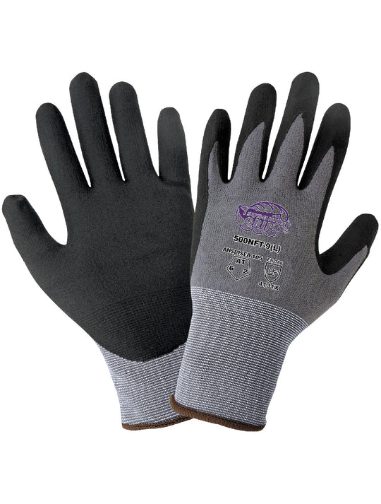 Global Glove 500NFT FDA Compliant Palm-Coated Gloves