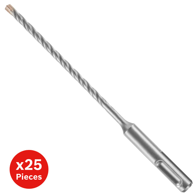 3/16 In. x 4 In. x 6 In. SDS-plus® Bulldog™ Tough Rotary Hammer Bit - 25 Pack