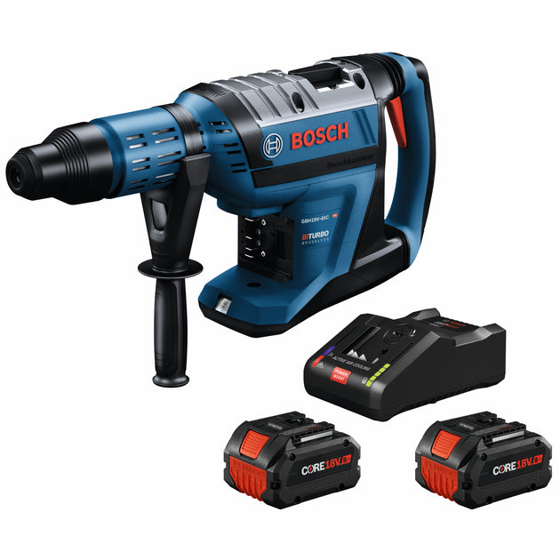 PROFACTOR™ 18V Connected-Ready SDS-max® 1-7/8 In. Rotary Hammer Kit with (2) CORE18V® 8 Ah High Power Batteries