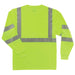 Ergodyne GloWear 8391 Hi-Vis Long Sleeve T-Shirt - Type R, Class 3