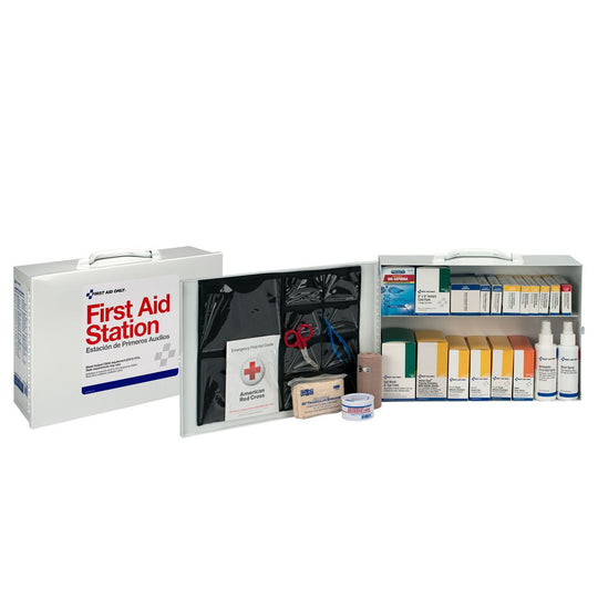 First Aid Only 6135 2 Shelf Steel Kit
