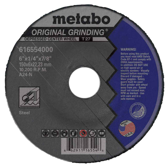 Metabo 616554000 Type 27 Grinding Wheel
