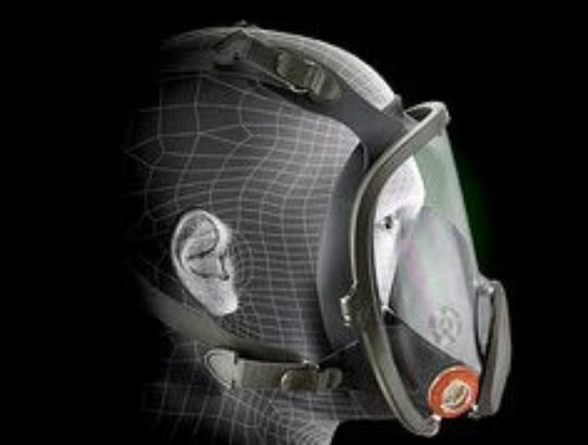 3M 6700 on face