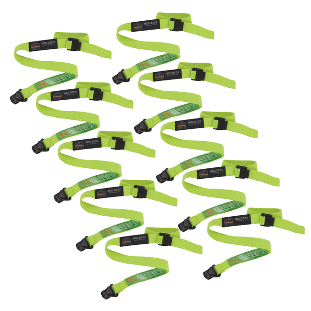 Ergodyne Squids 3155 Elastic Hard Hat Lanyard with Clamp - 2lbs / 0.9kg