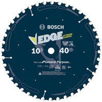 10 In. 40 Tooth Edge Circular Saw Blade for General Purpose
