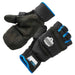 Ergodyne ProFlex 816 Thermal Half Finger Winter Work Gloves - EN 388: 2231X, Flip-Top Mittens