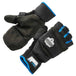 Ergodyne ProFlex 816 Thermal Half Finger Winter Work Gloves - EN 388: 2231X, Flip-Top Mittens