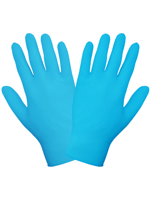 Global Glove 705PF-XL Disposable Examination Gloves