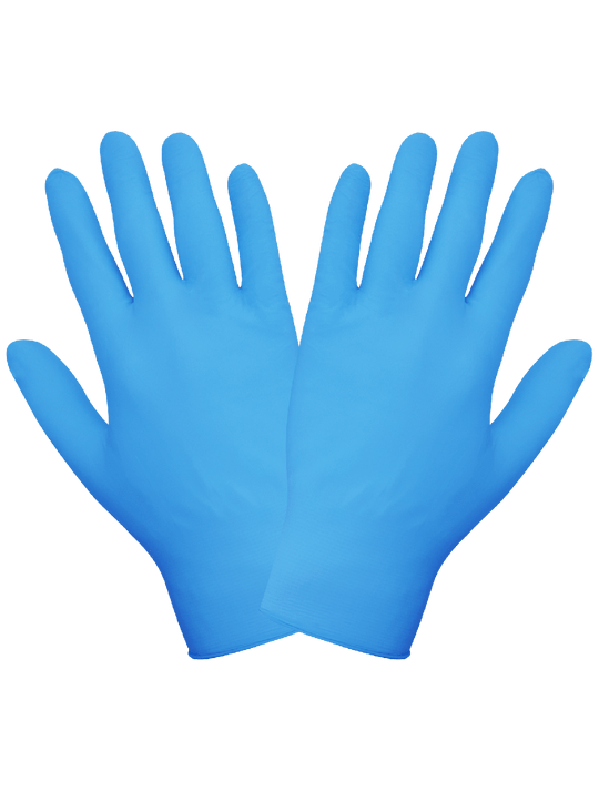Global Glove 705PFE-XL Nitrile 9.5" Disposable Gloves