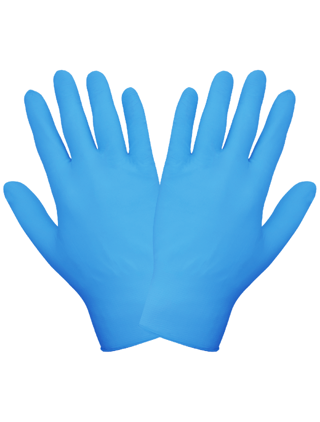 Global Glove 705PFE-XL Nitrile 9.5" Disposable Gloves