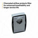 3M 7093 channeled airflow
