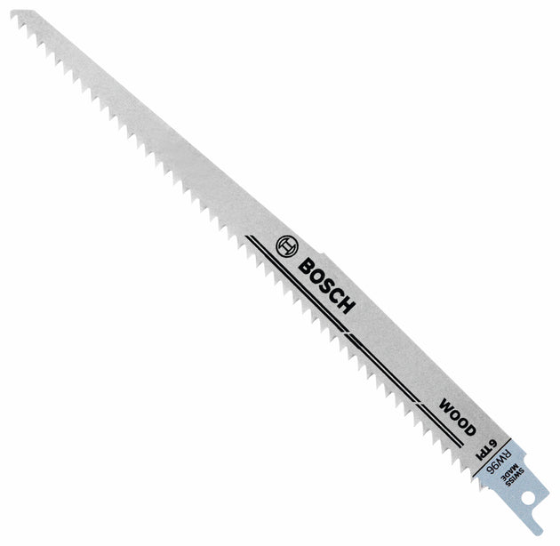 25 pc. 9 In. 6 TPI Wood Reciprocating Saw Blades