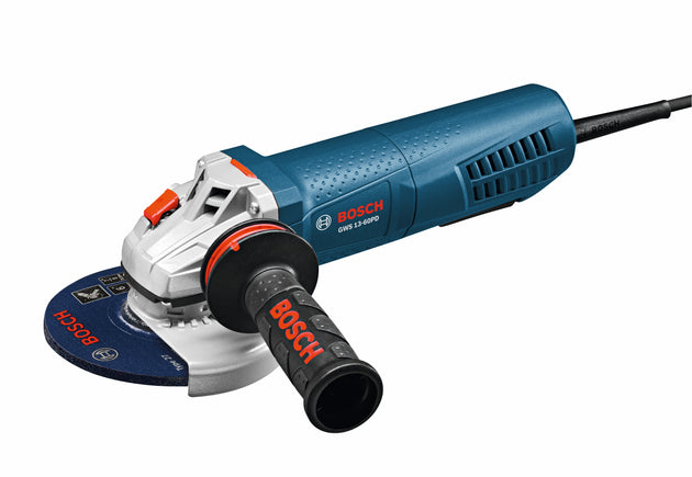 6 In. High-Performance Angle Grinder with No-Lock-On Paddle Switch