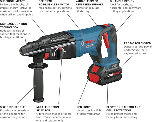 Bosch GBH18V-26DK24 diagram
