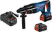 Bosch GBH18V-26DK24 18V Bulldog rotary hammer with high power batteries