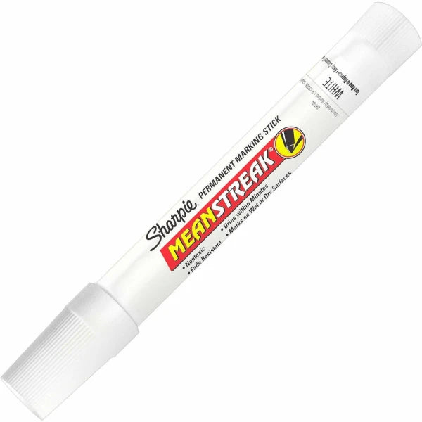 Sharpie 85018 Mean Streak White Permanent Marker