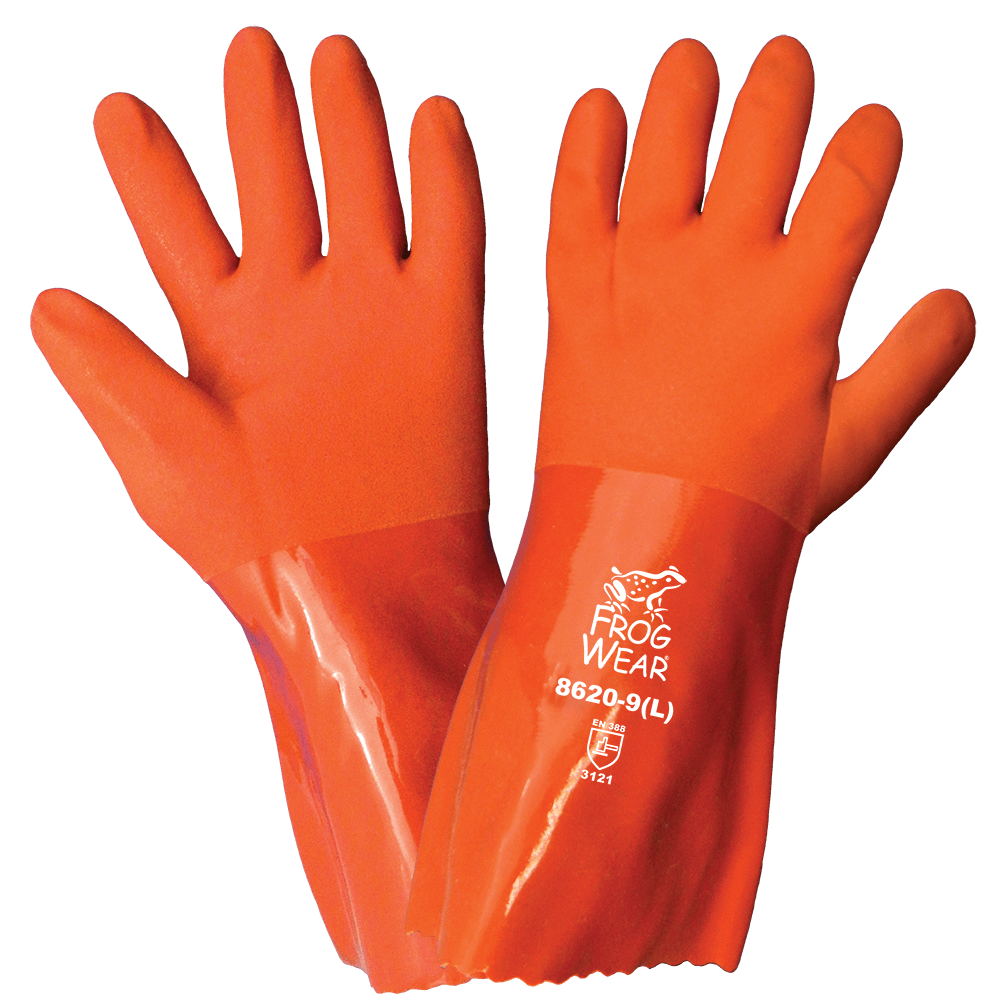 Global Glove 8620-L PVC Chemical Resistant Gloves